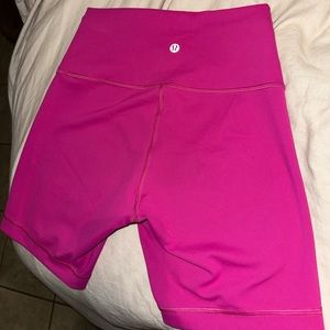 LULULEMON WUNDER TRAIN 6IN BIKER SHORTS